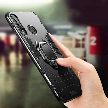 

Magnetic Case For Huawei P40 Lite E Case Holder Silicone Shockproof Cover Case For Huawei P40 P 40 Lite E Case Heavy Duty Bumper