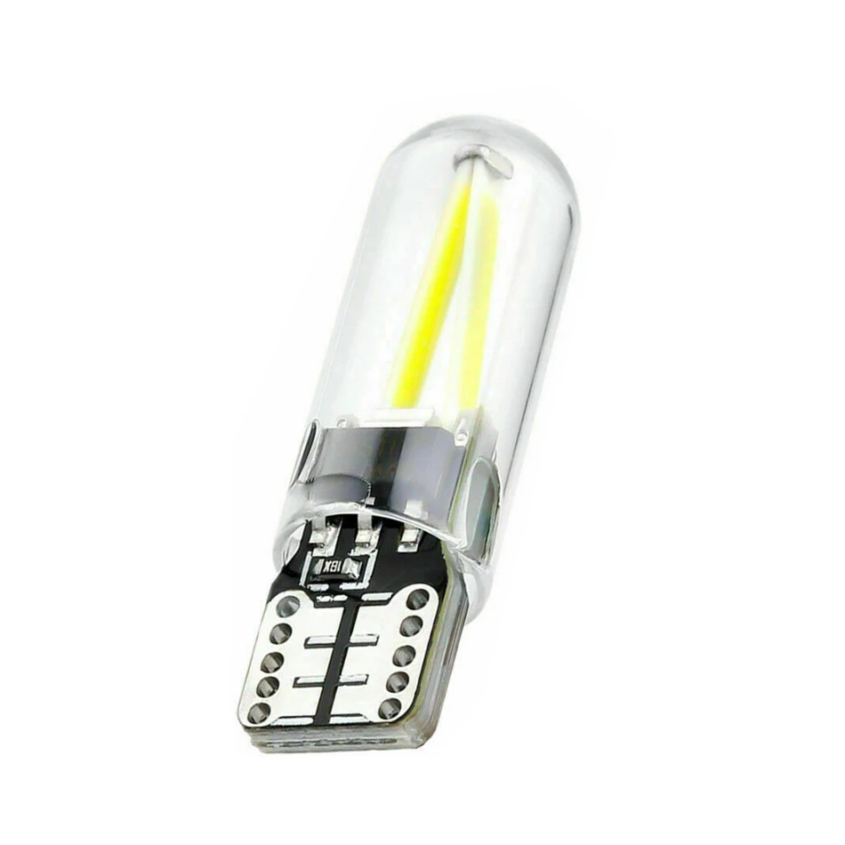 T10 194 168 W5W COB светодиоды с Canbus яркая кварцевая лицензии светильник чтения светильник лампы AC/DC 12V