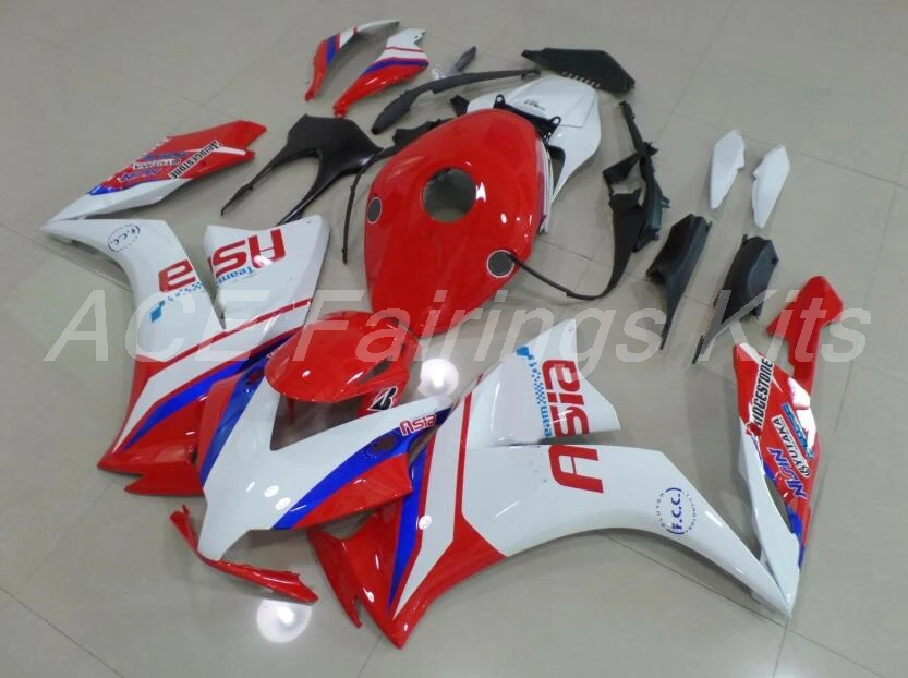 Инъекций ABS Полный обтекатели комплект Подходит для HONDA CBR1000RR 2012 2013 15 16 CBR 1000RR 1000 12-15 CBR1000 обтекатель, цвет красный, белый