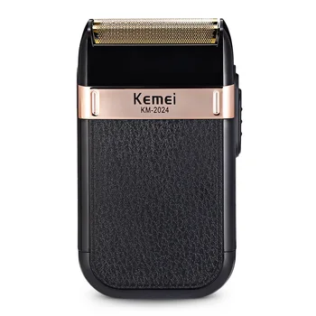 

Kemei Electric Shaver USB Rechargeable for Men Twin Blade Reciprocating Cordless Razor Hair Beard Shaving MachineBarber Trimmer