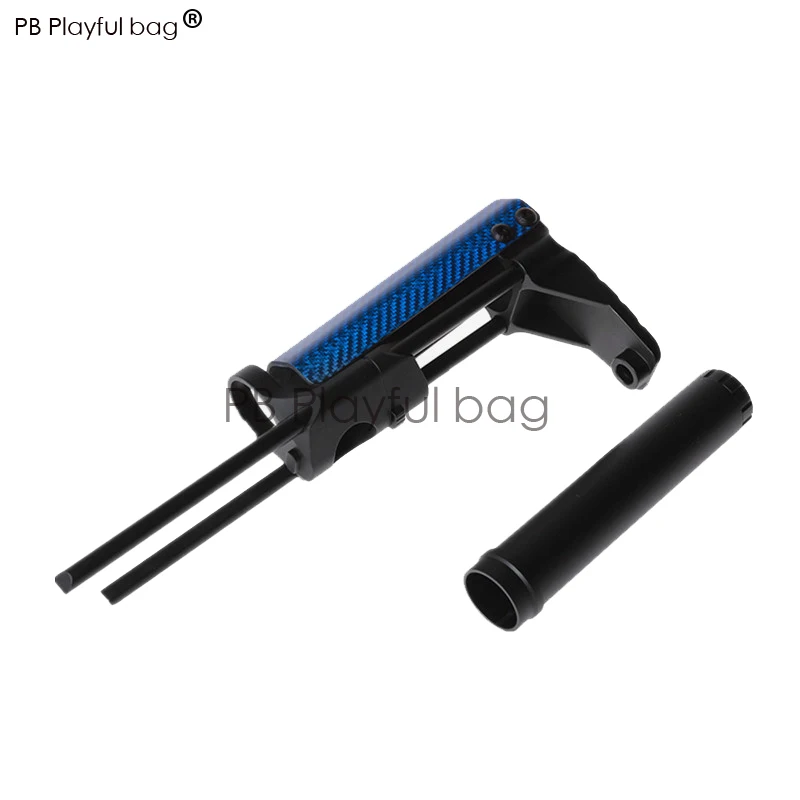 blue Открытый CS NEFRLY легкое углеродное волокно конкурентное издание PDW игрушка вода мягкая бомба пистолет тактический телескопический держатель KJ37 - Цвет: blue