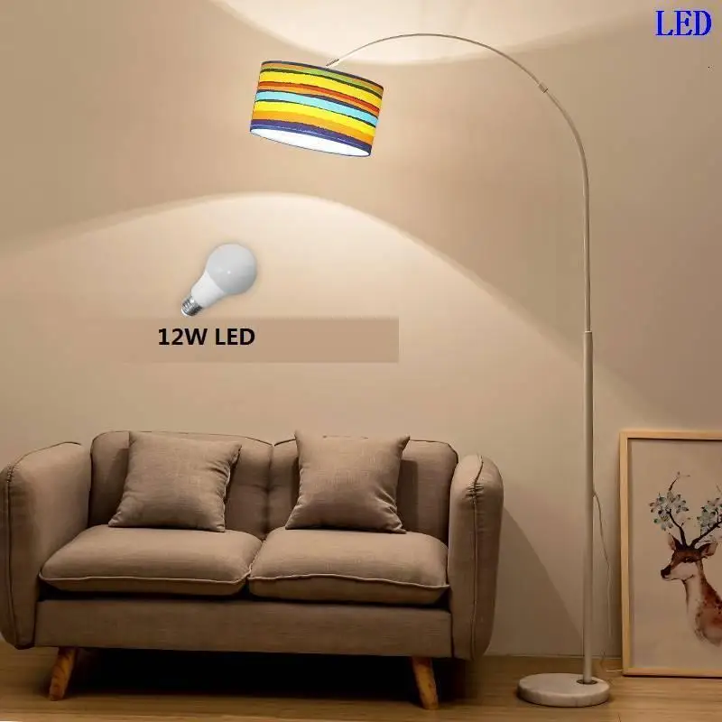 Sala Скандинавский дизайн lampada Da Terra стенд стоящий Para современный Lampara Pie De Salon Lampadaire лампа для гостиной напольный светильник