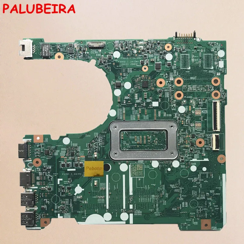 PALUBEIRA для Dell 3568 3468 Материнская плата ноутбука CN 02HKXD 2HKXD с SR2ZU i5 7200u DDR4 15341 1 91N85 мб 100%