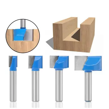 

4/5pcs/set 8mm Shank Cleaning Bottom Engraving Solid Carbide Router Bits Woodwork