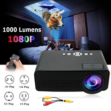 Портативный 7000 люмен HD 1080P 3D мультимедийный проектор светодиодный домашний кинотеатр HDMI USB Система домашнего кинотеатра