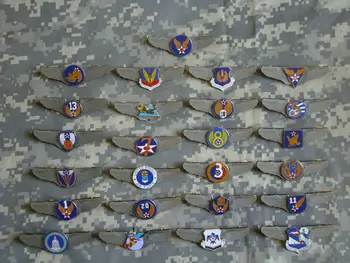 

tomwang2012. 25pcs WW2 Us Army Air Force Military Pilot Wing Badge Metal Insignia Pin Set