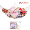 2025 New Mesh Net Toy Hammock Corner Stuffed Animals Kids Baby Hanging Storage Organizer 5