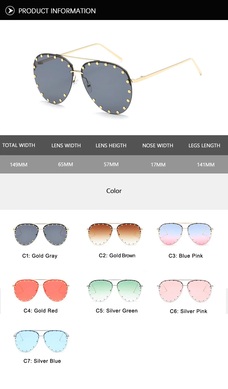 2018 New Pilot Unisex Sunglasses (26)