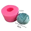 New flower flower peony flower silicone mold chocolate flip sugar baking mold gypsum diy soap mold ► Photo 2/5