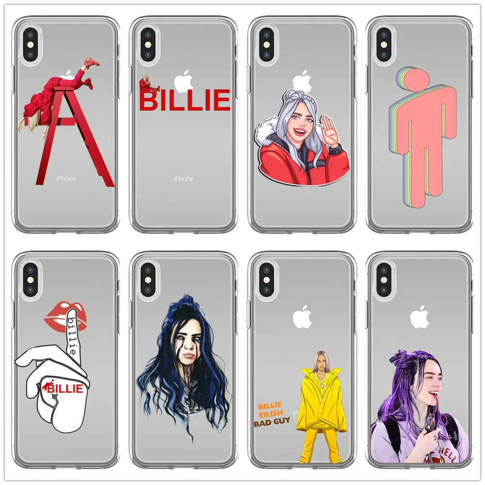 Billie Eilish Khalid Encantador TPU Мягкий силиконовый чехол для телефона для iPhone 5 SE 6s 6Plus 11Pro 11ProMax X XR XS Max 8 8Plus 7Plus