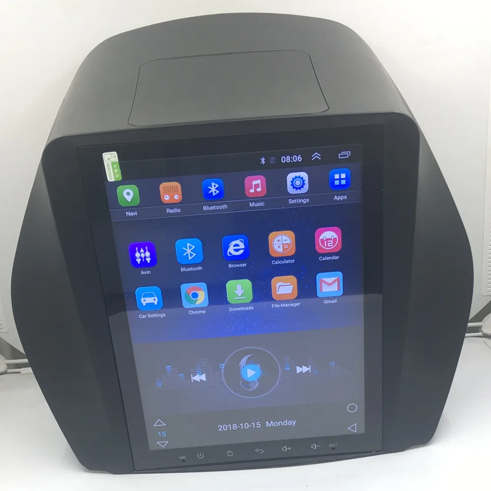 

Android 10.4 inch vertical IPS screen car gps multimedia radio bluetooth navigation player for Hyundai IX35 2010-2015