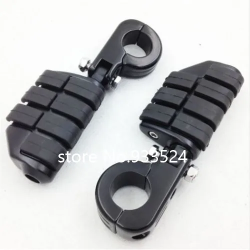 1.5&quot Dually Highway P-Clamps Large Foot Pegs For Triumph Honda Yamaha Kawasaki Suzuki Chopper Cafe Racer Motorcycle | Автомобили и