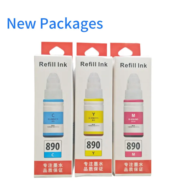 Комплект чернил для canon pixma G1400 G2400 G3400 G1000 G2000 G3000 G1100|dye ink|ink for canonink refill kit |