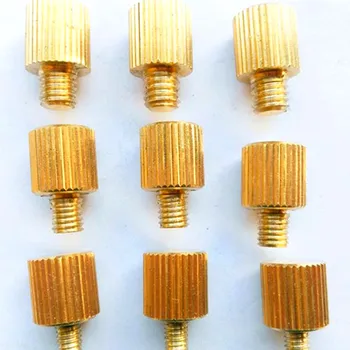 

M3 M4 M5 M6 Brass Hand Screw Knurled Screws Decorative Bolt Screw