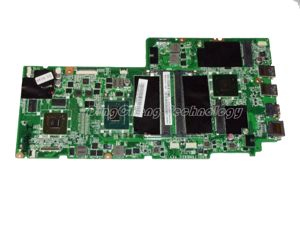 Материнская плата для ноутбука Lenovo thinkpad U410 DA0LZ8MB8E0 с I5 3317U процессором gefore GPU 100%