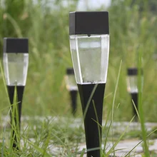 Новейший пакет из 5 солнечных батареях газон огни 7 цветов водонепроницаемый мини огни для украшения сада