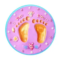 GloryStar Сделай Сам Новорожденный ребенок ручная печать и отпечаток ноги Inkpad Пластилин память ребенка сувениры мягкая глина производитель подарок