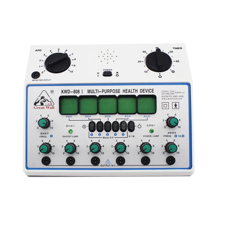 Electro Acupuncture Stimulator Machine Nerve and muscle Electroacupuncture therapy 6waveforms 6 Output EMS Massager 2