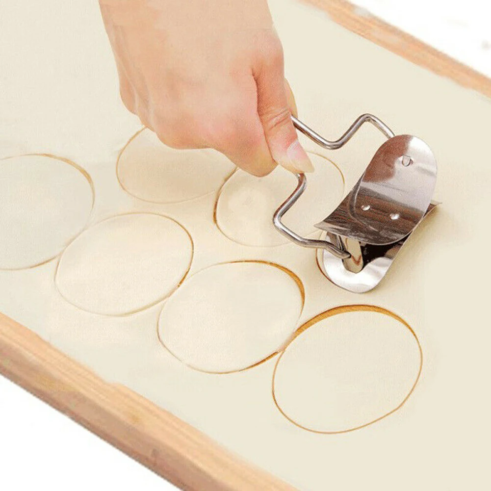Горячая нержавеющая сталь 7 см DIY клецки обертка плесень тесто резак кухонные гаджеты