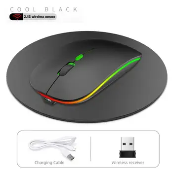 

DishyKooker 2.4GHz Wireless Mice With USB Receiver Gamer 2000DPI Mouse For Computer PC Laptop