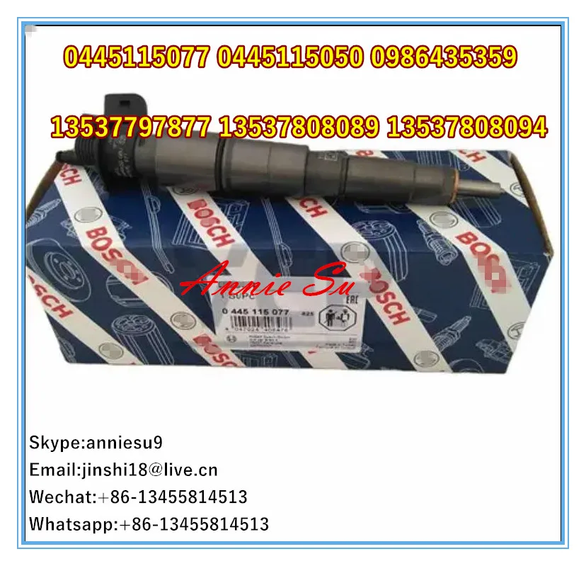 Оригинальный и новый пьезоинжектор 0445115077 0445115050 0986435359 для 13537797877 13537808089 1353780809489 |