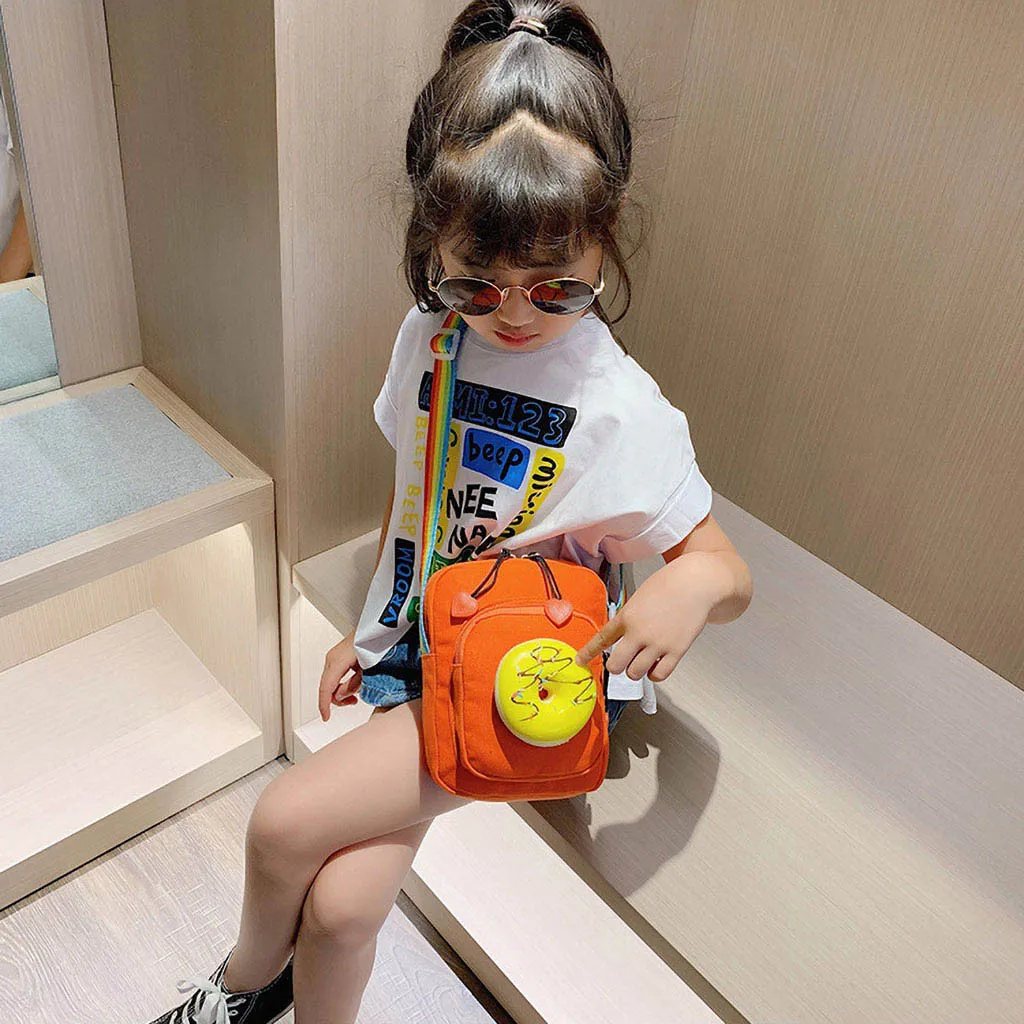 Новинка 2019 года весенне осенняя сумка с мультяшным принтом милый украшенный