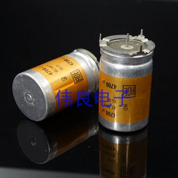 

2PCS Original Germany ROE Gold 40V4700UF Vertical Tube Audio Fever Filter Electrolytic Capacitor