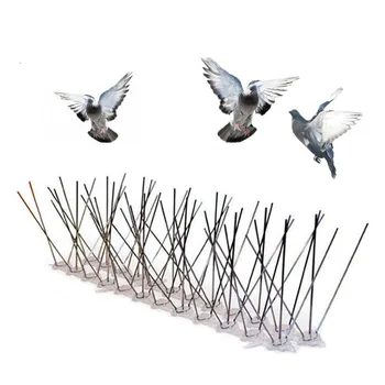 

Repeller Bird Pest Control Plastic Bird and Pigeon Spikes Anti Bird Spike for Get Rid of Pigeons and Scare Birds Pest Control