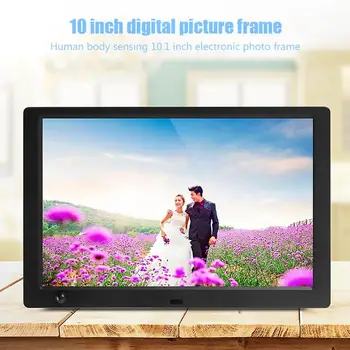 

10 inch LED IPS Screen Digital Photo Frame Conveninently Simple Installation 1080P HD Electronic Album Universal
