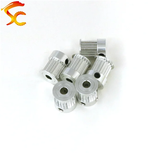 

5pc 3D Printers Parts printer pulley GT2 20 teeth bore 5mm 2GT 20teeth timing pulley fit for GT2 belt width 10mm