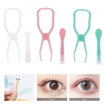

Contact Lenses Tweezers And Suction Stick For Special Clamps Tool Contact Lens Inserter Remover 2pcs/set New Multicolor