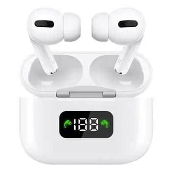 

Newest Airpoding Pro with Digital Power Display TWS Original 1:1 Clone Wireless Bluetooth Airbuds Sports Earphone PK i900000 MAX