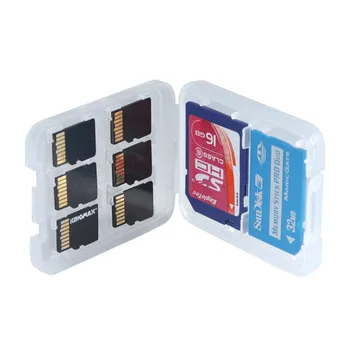 

1 PC Hard Micro SD SDHC TF MS Memory Card Storage Box Protector Holder Hard Case Memory Card Storage Box