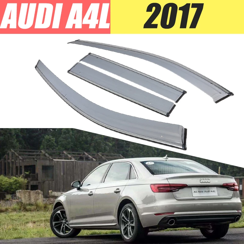 Для AUDI A4L/Защита от дождя/Защита от дыма окно Дождь Окно ветровой козырек 4 шт./1 комплект 2009