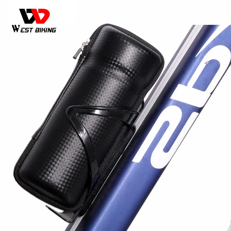 WEST BIKING Bike Tools Capsule Boxes Store Keys Repair Tools Kit Glasses MTB Bike Storage Boxes Apply Bottle Cage Cycling Tools