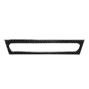 

For Audi Q7 SQ7 4M 2016 2019 Car Central Control Console Panel Cover Trim Carbon Fiber Stickers Automotive Interior