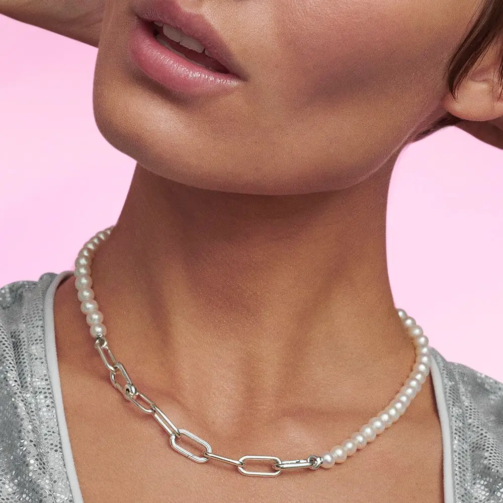 925 Sterling Silver Me Link Chain 