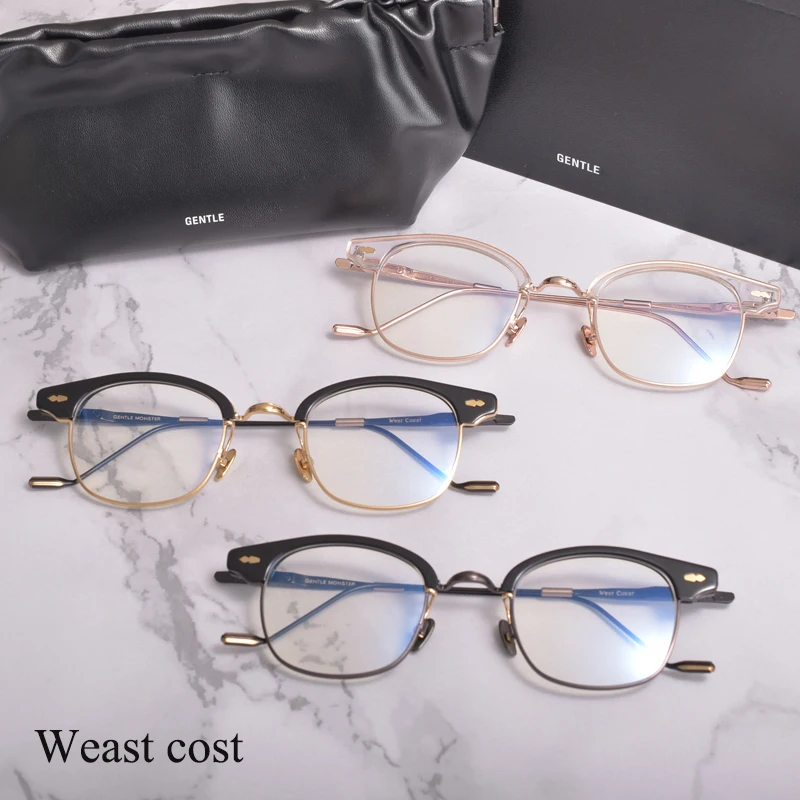 Korean brand GM Eyewear titanium Prescription Eyeglasses Frame GENTLE