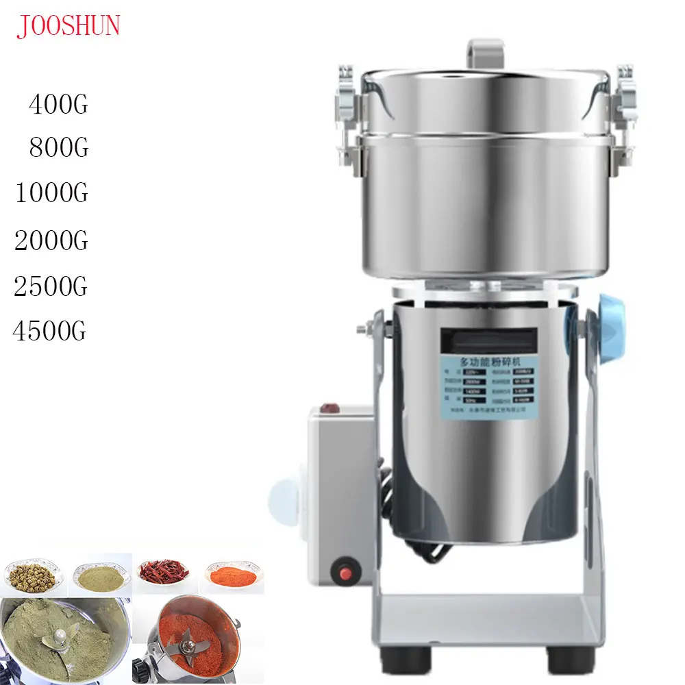 Herbal Powder Grinding Machine Electric Dry Foods Grinder Spices