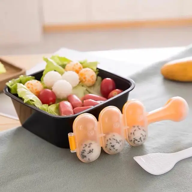 Sushi Set Készítő Penész Rizs Golyók Pp Konyhai Kiegészítők Főző Edény Kínai Stílusú Baba - Image 3