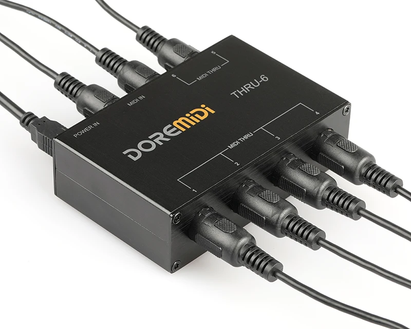 DOREMiDi THRU-6 MIDI THRU 6 Thru Box Controller