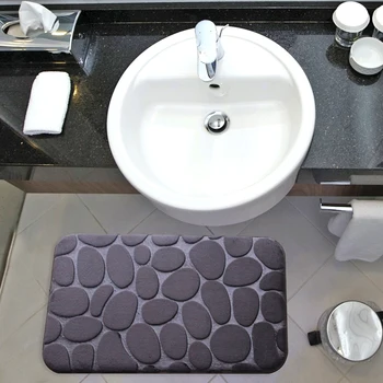 

1Pcs Non Slip Bathroom Mat Toilet Lid Pad Shower Floor Carpet Shower Rug for Home Kitchen Hot Sale Carpet Ornament