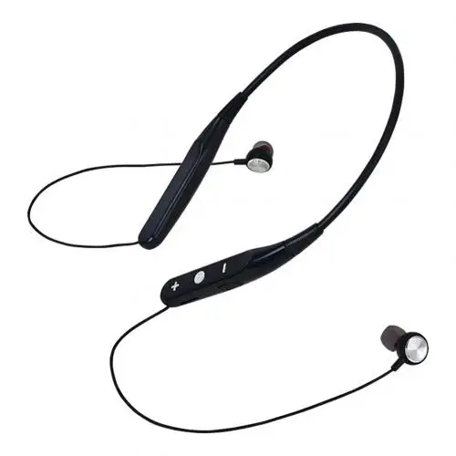 Серебристый Магнитные беспроводные наушники-вкладыши с Bluetooth 4,1, тяжелый бас, стерео наушники с шейным ремешком, Спортивные Наушники Hearphone с микрофоном для iPhone, samsung - Цвет: Серебристый