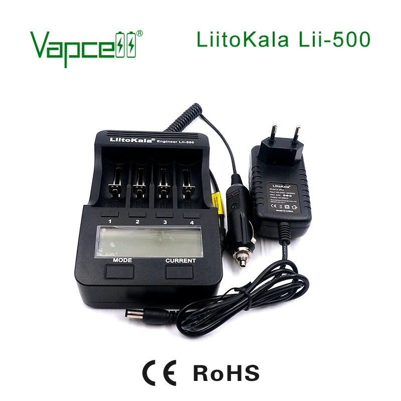 Vapcell зарядное устройство Liitokala Lii-500