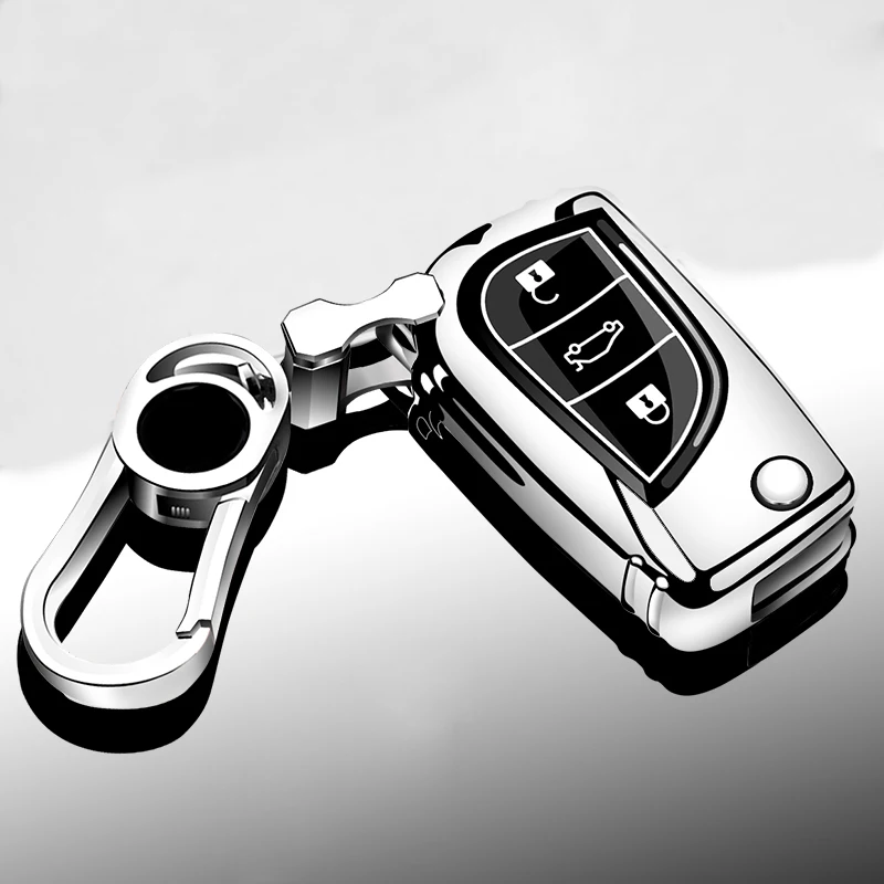 

Soft TPU Car Key Case Shell Cover For Toyota Corolla Camey Reiz Highlander RAV4