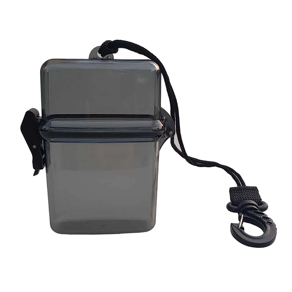 2Pcs Surf Scuba Diving Waterproof Dry Box Case for Money ID Cards License Keys for Water Sports