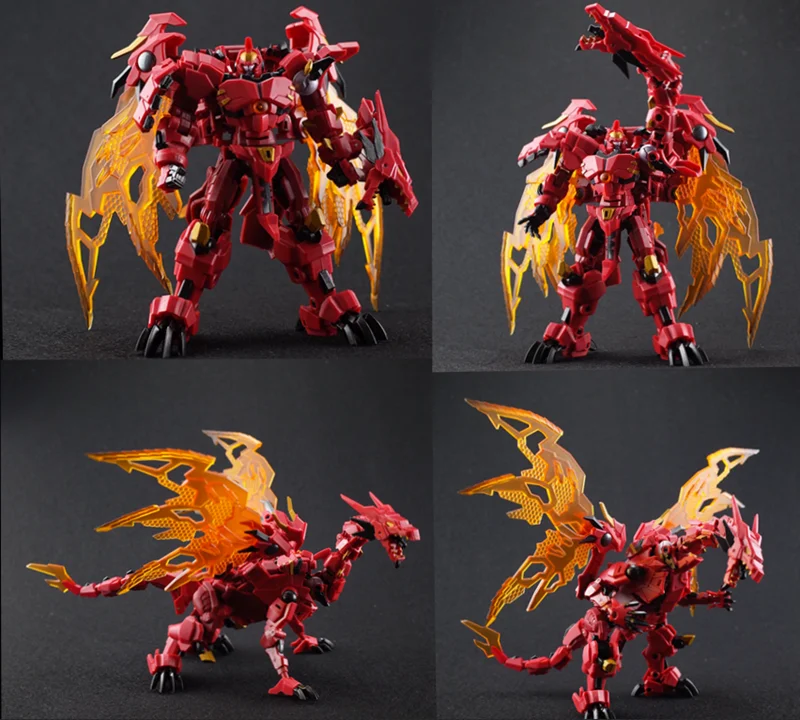 Transformation Iron Factory Red Dragon IF EX-43Heatdeath IronFactory PVC Figure Model Kid Toys Figurals | Игрушки и хобби