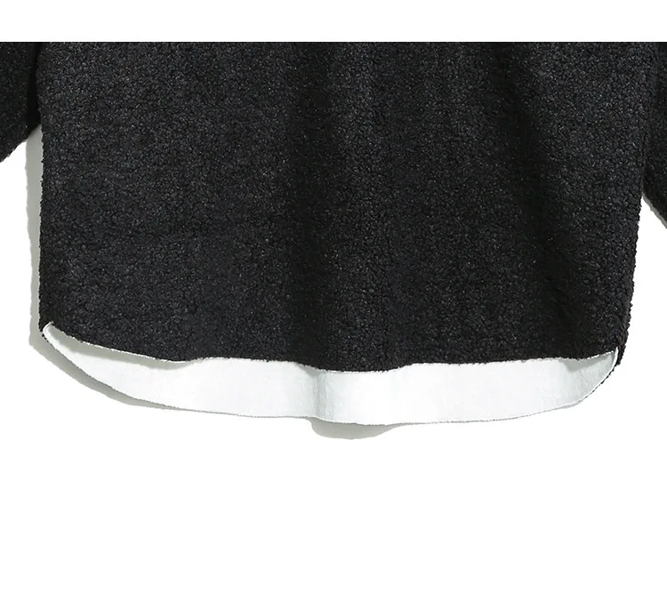 SuperAen Winter New Round Neck Hoody Wild Sweatshirts Women Pluz Size Casual Ladies Sweatshirts Solid Color Cotton Tops