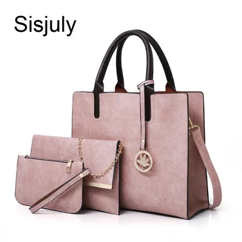

3Pcs Sets Bag Women Leather Handbag Luxury Female Shoulder Bags Designer Big Crossbody Bags For Women 2020 Famous Brand Tote Sac