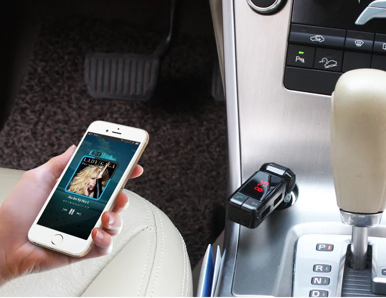 CMP10 Автомобильный Bluetooth Автомобильный Mp3 Bluetooth Hands-free автомобильный mp3-плеер двойной USB Автомобильное зарядное устройство Bc06